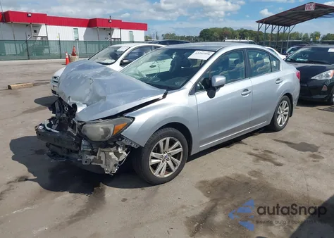 2016 Subaru Impreza 2.0I Premium из США, поврежденный, VIN JF1GJAB6XGH014458